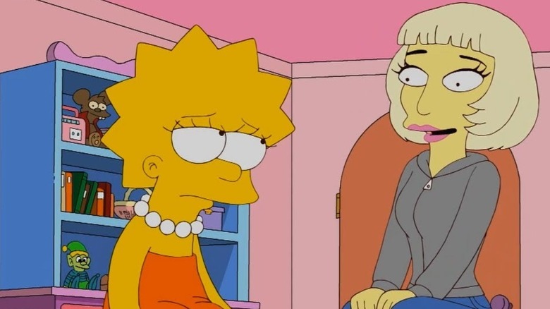 Gaga helps dejected Lisa