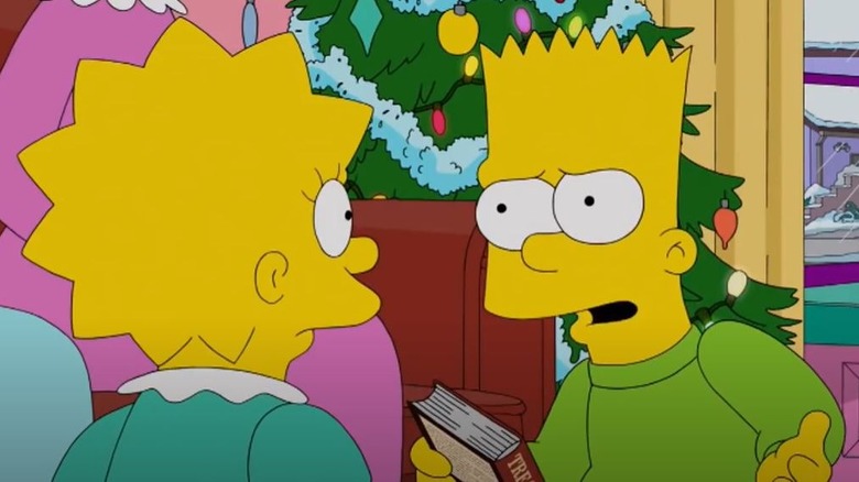 Bart whines to Lisa