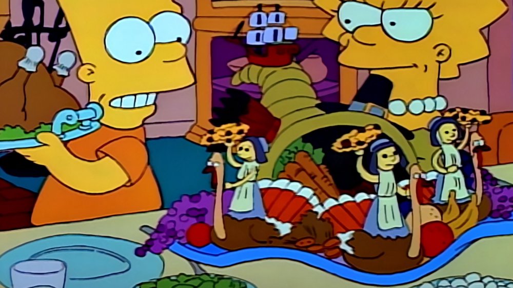 Bart Simpson and Lisa Simpson in "Bart vs. Thanksgiving"