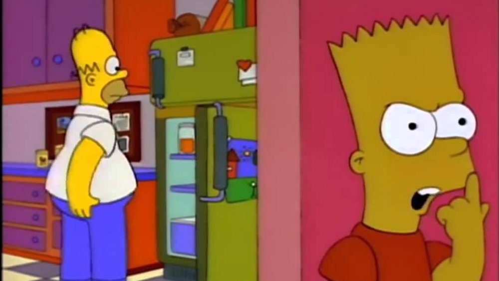 Homer Simpson and Bart Simpson in "So It's Come to This: A Simpsons Clip Show"