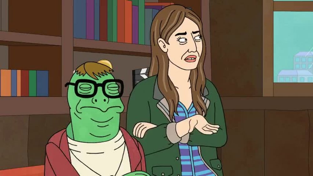 Kelsey Jannings and Lenny Turtletaub in BoJack Horseman