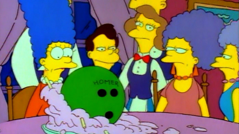 Homer the bowling ball