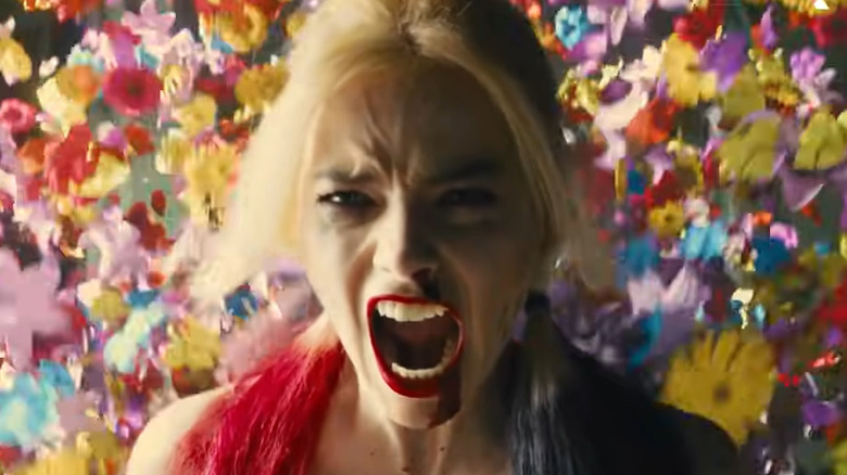 Harley Quinn is angry