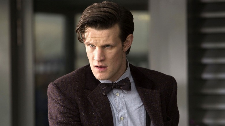 Matt Smith wearing signature bow tie