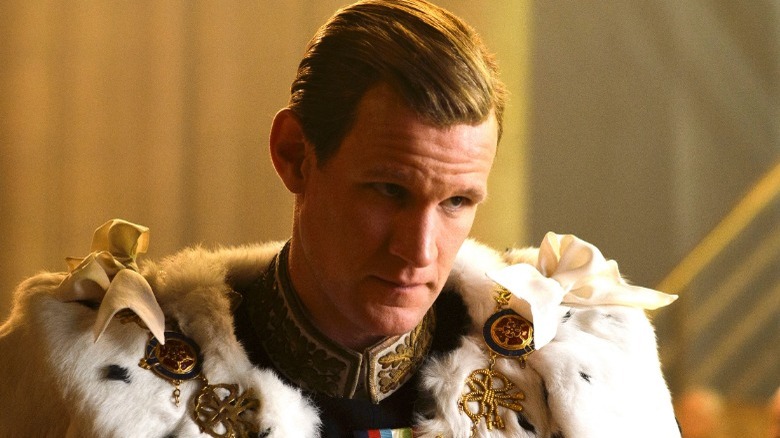 Matt Smith in royal costume