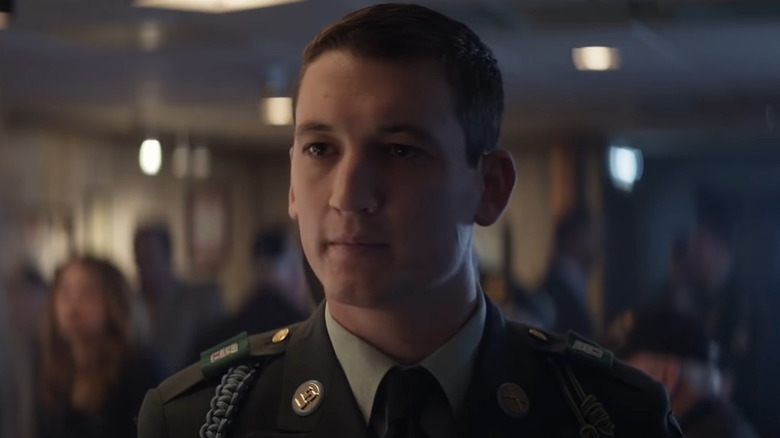 Miles Teller as soldier