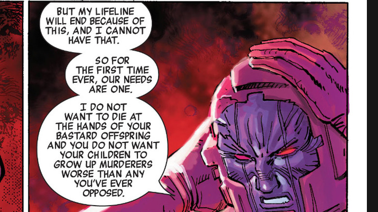 Kang asks for help