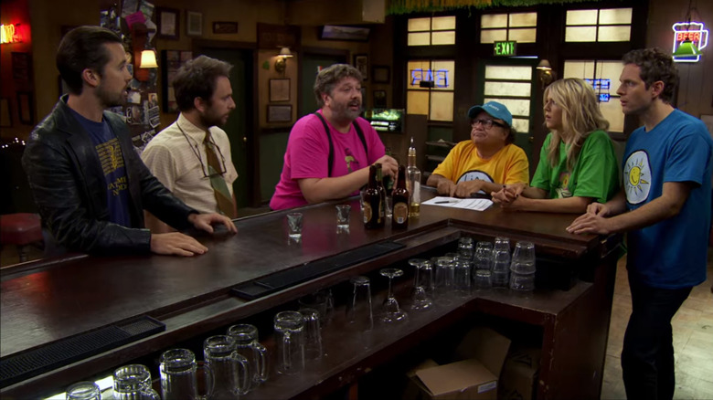 The Gang at the bar 