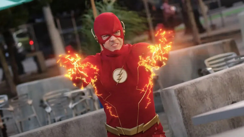 The Flash creates electricity