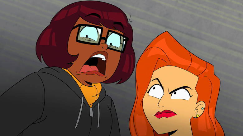 Velma and Daphne make faces