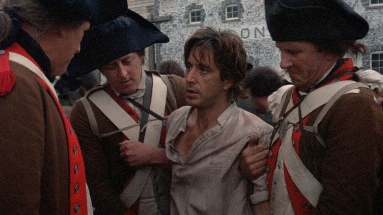 Dobb arrested by redcoats