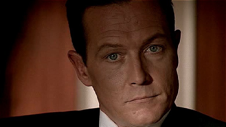 John Doggett looking intent