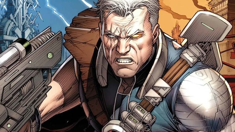 Cable time-traveling with gun