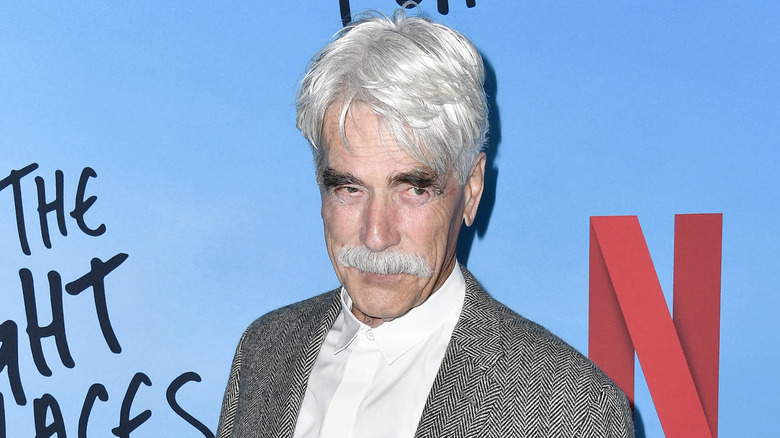 Sam Elliott smiling