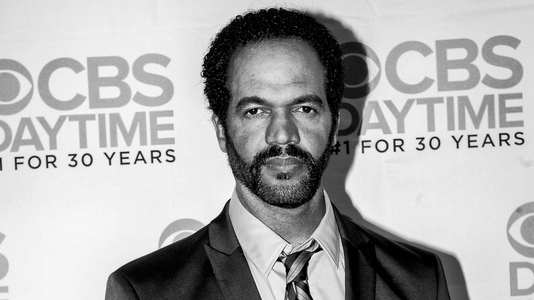 Actor Kristoff St.John poses at a CBS event.