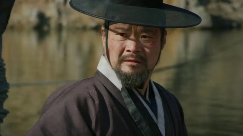 Kim Sang-ho as Mu-yeong in Kingdom