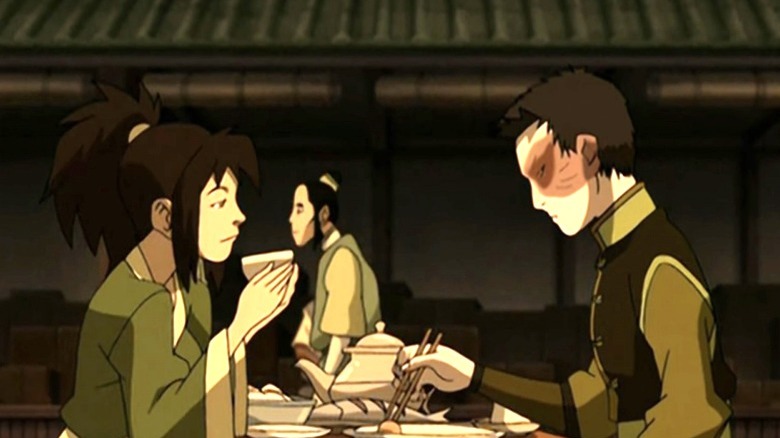 Jin and Zuko on a date