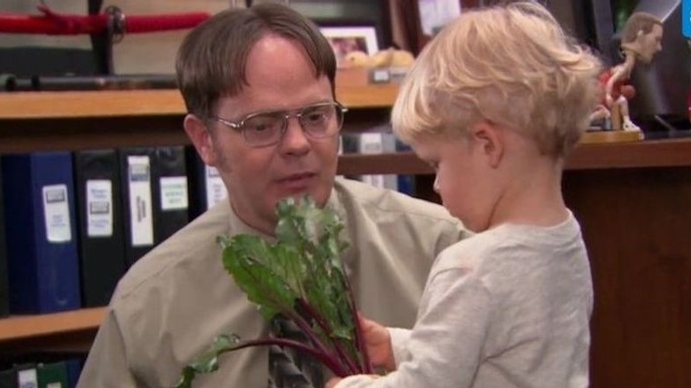 Dwight Schrute with son Phillip