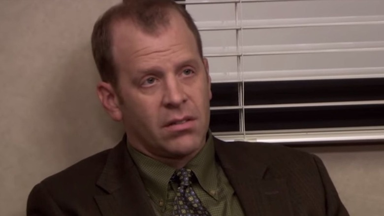 Toby Flenderson staring