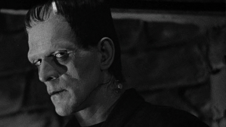 Boris Karloff as the Creature in Frankenstein