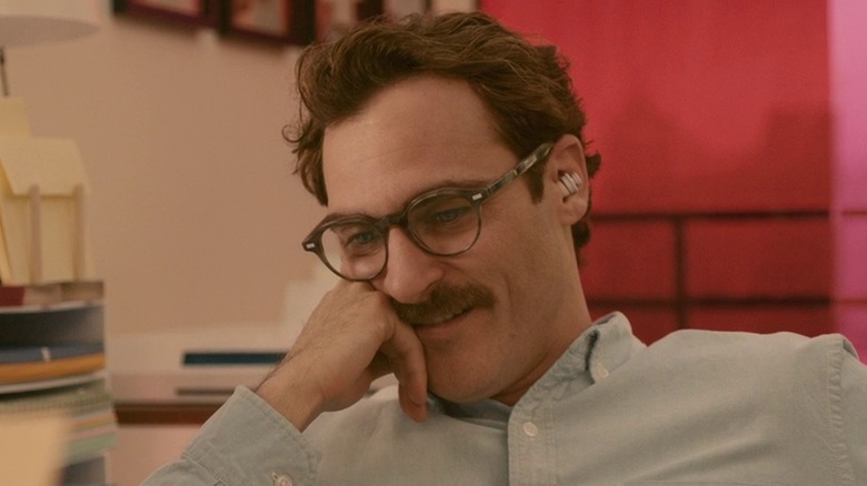 Joaquin Phoenix as Theodore in the 2013 film "Her."