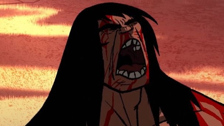 Spear in Genndy Tartakovsky's Primal