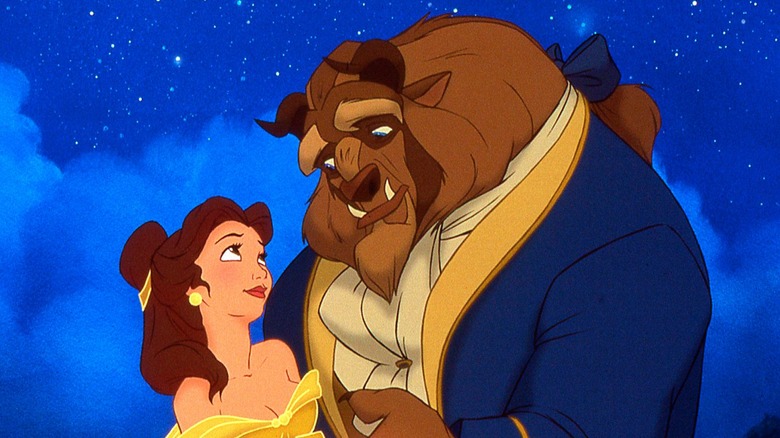 Belle and Beast dancing