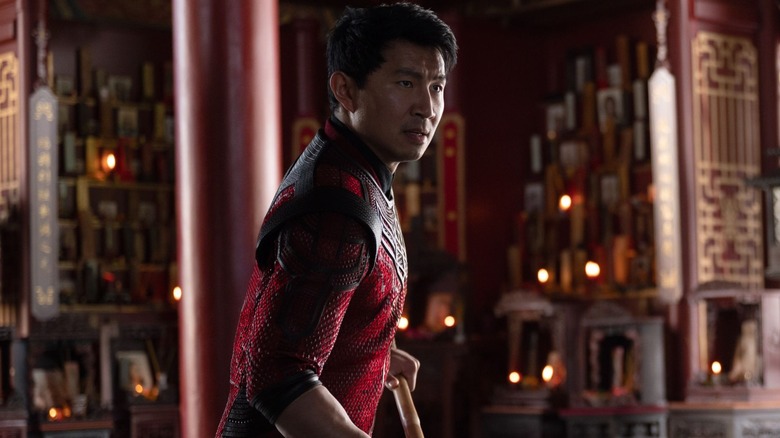 Shang-Chi with weapon