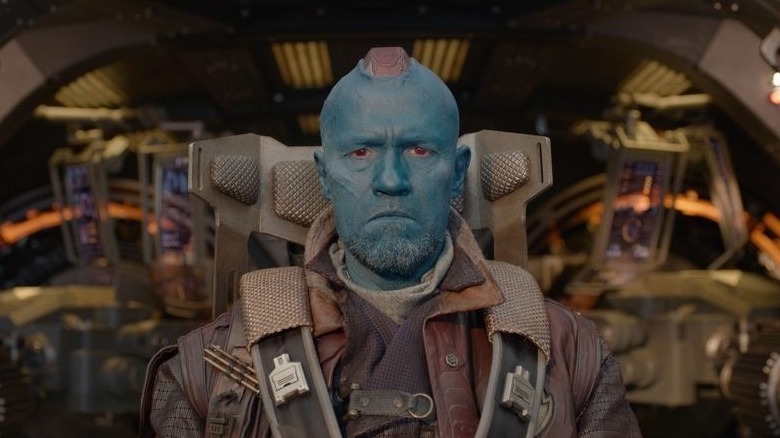 Yondu piloting ship