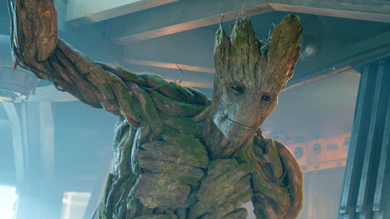 Groot on board ship