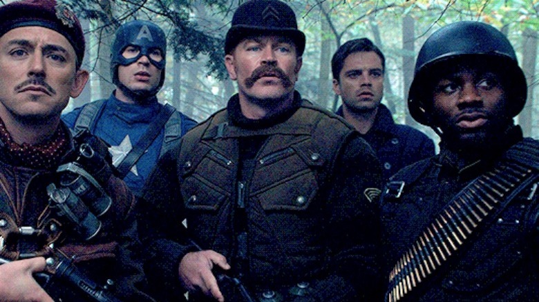 The Howling Commandos on mission