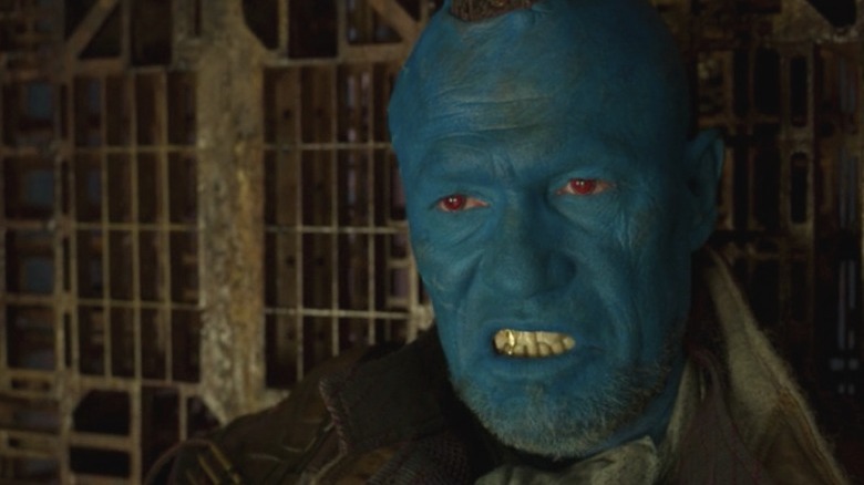 Yondu Udonta gritting his teeth