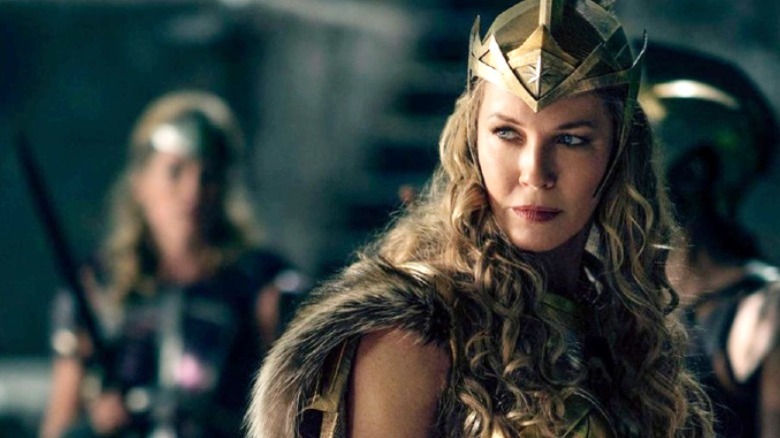 Queen Hippolyta looking back