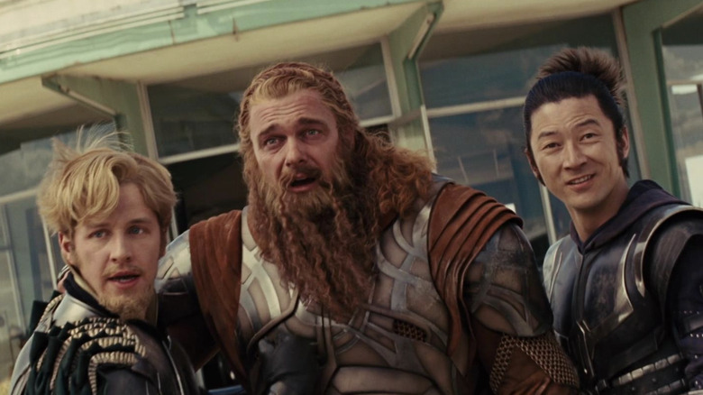 The Warriors Three in Thor