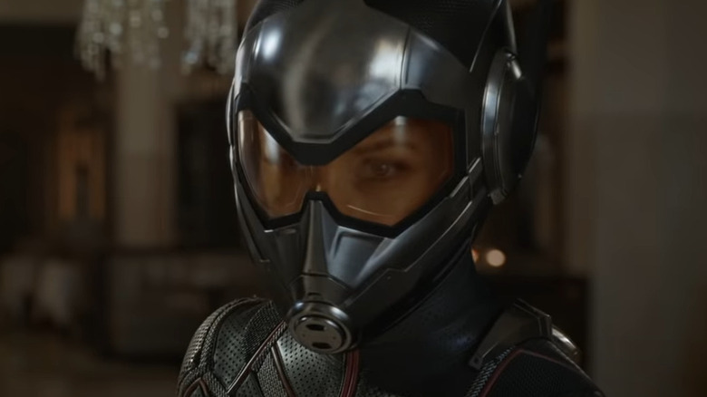 The Wasp suits up to fight