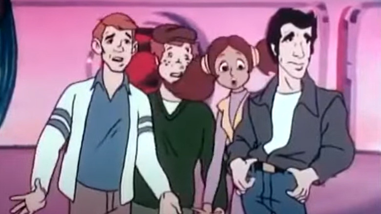 The Happy Days gang in space