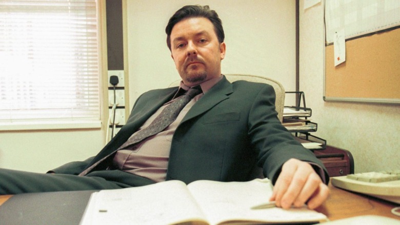 Ricky Gervais as David Brent on The Office