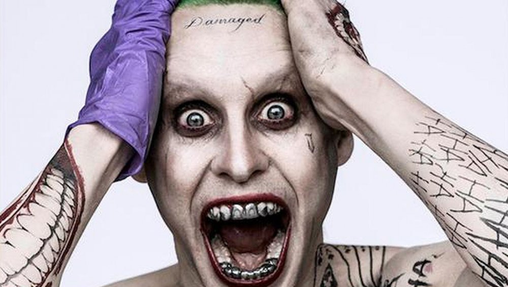 Jared Leto as the Joker in Suicide Squad