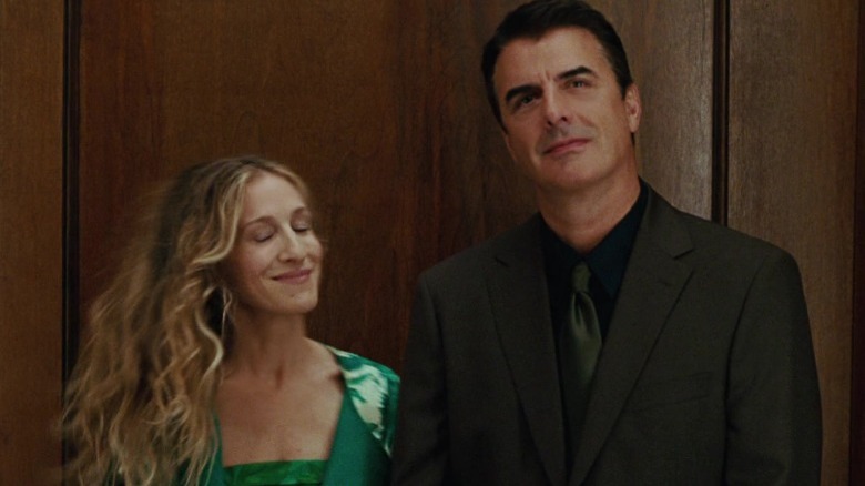 Carrie Bradshaw and Mr. Big 