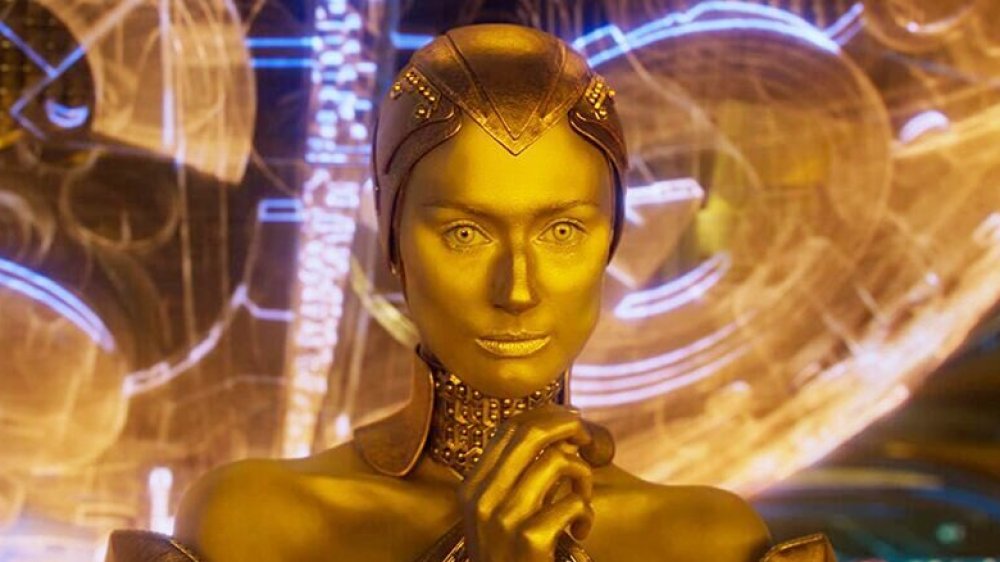 Elizabeth Debicki as Ayesha in Guardians of the Galaxy Vol. 2