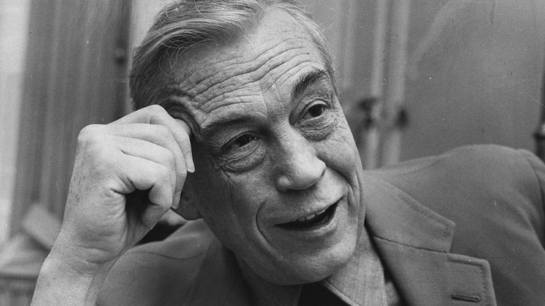 John Huston smiling