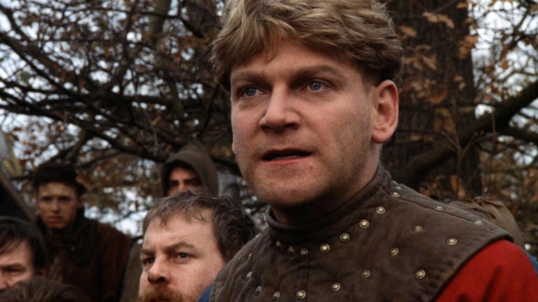 Kenneth Branagh readies for battle in Henry V