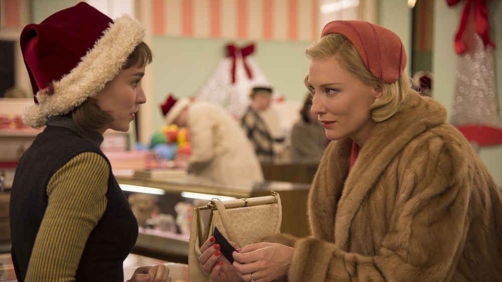 Carol talking with Therese