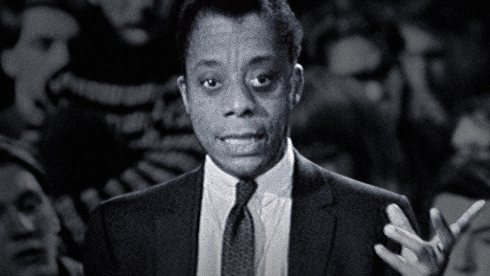 James Baldwin talking