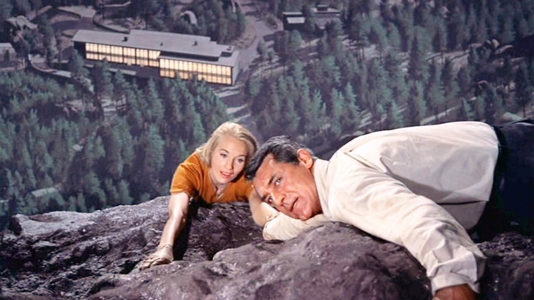 Roger and Eve on Mount Rushmore