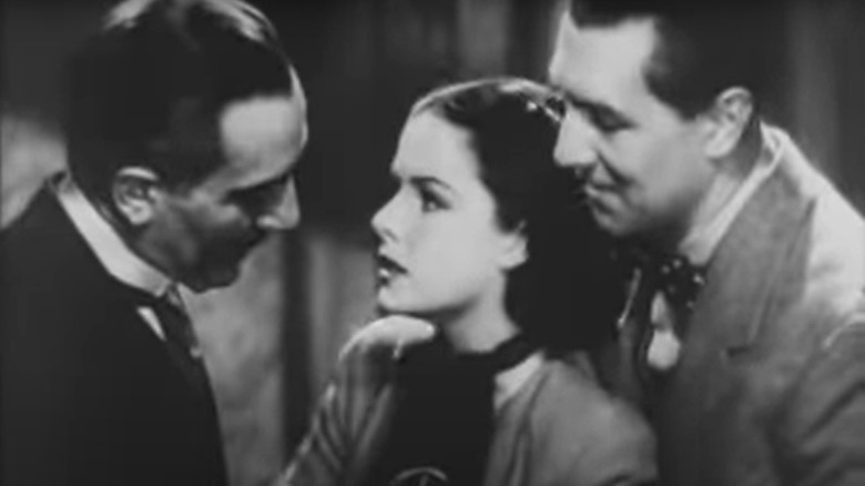 Margaret Lockwood being menaced