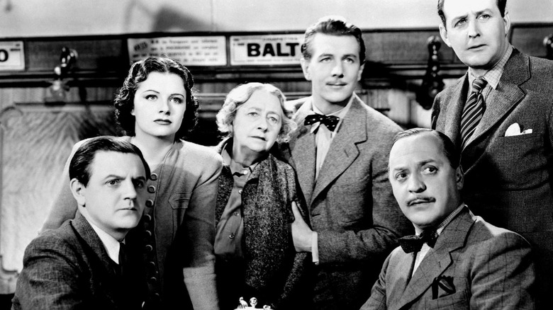 Margaret Lockwood and the cast of The Lady Vanishes