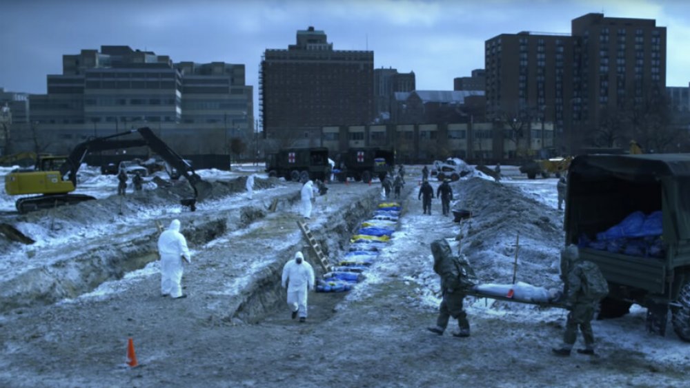 A mass grave from Contagion