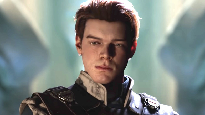 Cal Kestis stern face Jedi: Fallen Order