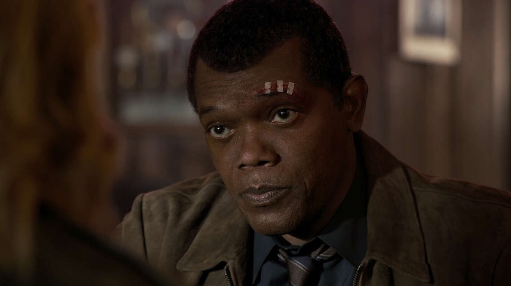 Samuel L. Jackson in Captain Marvel